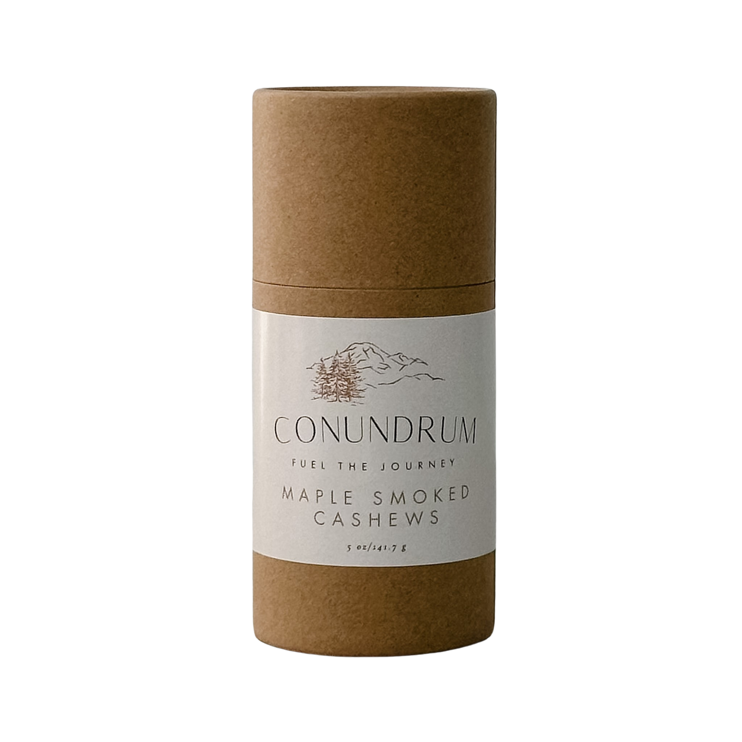 Maple Smoked Cashews - 5 Oz Canister - Pack of 3