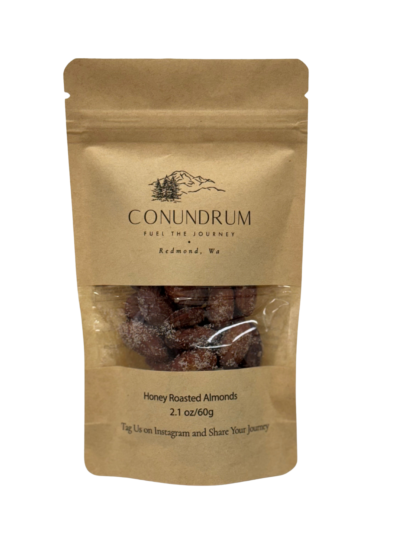 Honey Roasted Almonds - 2 Oz - Pack of 10